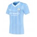 Manchester City Voetbalkleding Thuisshirt Dames 2023-24 Korte Mouwen